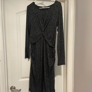 Old Navy Medium Maternity Wrap Dress